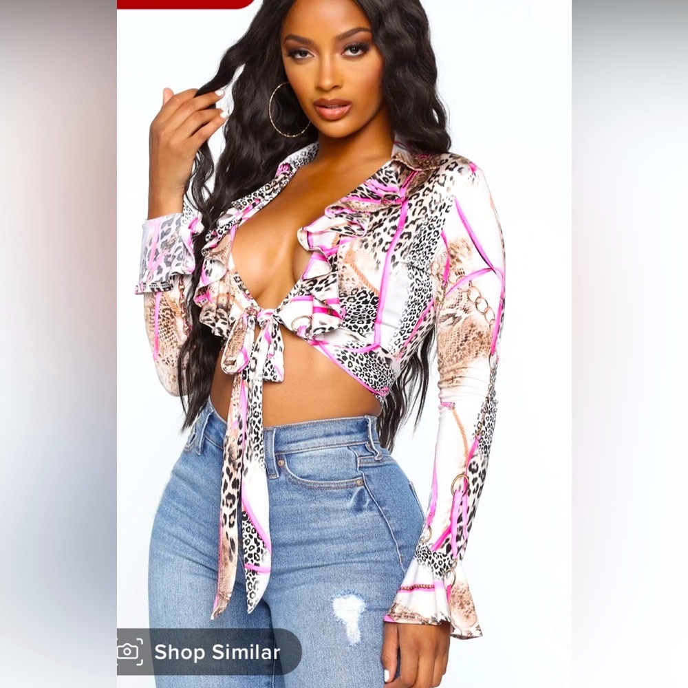 NWT fashion Nova top💗🖤